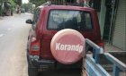 Ssangyong Korando   2002 - Chính chủ bán xe Ssangyong Korando năm 2002, màu đỏ