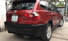 BMW X3 250i 2004 - Bán xe BMW X3 2.5i đăng ký 2008, màu đỏ, xe nhập