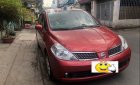 Nissan Tiida  1.6 AT 2008 - Cần bán xe Nissan Tiida 2008, màu đỏ, xe còn đẹp