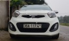 Kia Picanto 1.25 AT 2012 - Cần bán xe Kia Picanto 1.25 số tự động, đời 2012, máy xăng, màu trắng, nội thất màu ghi, dáng Hatchback