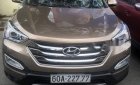 Hyundai Santa Fe 2.2  2015 - Cần bán Hyundai Santa Fe 2.2 năm 2015, màu nâu