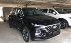 Hyundai Santa Fe 2.4L HTRAC 2019 - Cần bán Hyundai Santa Fe 2.4L HTRAC đời 2019, màu đen