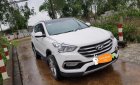 Hyundai Santa Fe 2018 - Cần bán gấp Hyundai Santa Fe sản xuất 2018, màu trắng  