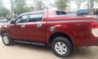 Ford Ranger 2014 - Cần bán Ford Ranger, xe 1 cầu, số sàn, đời cuối năm 2014, mầu đỏ đô, máy dầu