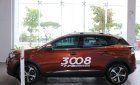 Peugeot 3008 1.6L AT Turbo 2019 - Bán SUV 5 chỗ gầm cao Peugeot 3008 1.6L turbo 2019, màu nâu, giá tốt xin gọi 0909076622 Ms. Hà-P.KD