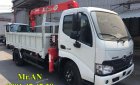Hino 300 Series 2019 - LH: 0901 47 47 38 - Xe tải cẩu Hino 2 tấn, thùng 3.4m, cẩu Unic mới 100%