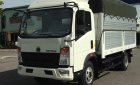 Xe tải 5 tấn - dưới 10 tấn   2017 - Bán xe tải 6 tấn, thùng dài 4m2, máy Howo, tặng 2% thuế trước bạ