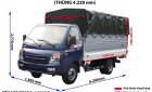 Fuso 2018 - Bán xe tải Daisaki máy Isuzu bền bỉ, tiết kiệm nhiên liệu