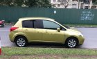 Nissan Tiida 1.6 AT 2008 - Cần bán Nissan Tiida 1.6 AT đời 2008, màu vàng, xe nhập