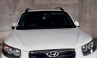 Hyundai Santa Fe   2010 - Bán gấp Hyundai Santa Fe đời 2010, màu trắng, nhập khẩu Hàn Quốc 