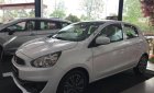 Mitsubishi Mirage 1.2 MT 2019 - Bán ô tô Mitsubishi Mirage 1.2 MT đời 2019, màu trắng, diện mạo mới sành điệu hơn, cá tính hơn