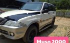 Ssangyong Musso 2000 - Bán Ssangyong Musso sản xuất 2000, màu trắng, xe đẹp
