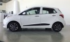 Hyundai Grand i10 1.2 AT HB 2019 - Bán xe Hyundai Grand i10 1.2 AT HB sản xuất 2019, màu trắng, trả trước 120 tr