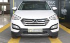 Hyundai Santa Fe 2.4AT 4WD 2015 - Bán xe Hyundai Santa Fe 2.4AT 4WD năm sản xuất 2015, màu trắng