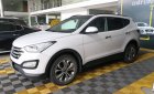 Hyundai Santa Fe 2.4AT 4WD 2015 - Bán xe Hyundai Santa Fe 2.4AT 4WD năm sản xuất 2015, màu trắng