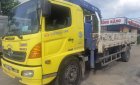 Hino 500 Series 2015 - Bán xe Hino 8 tấn gắn cần cẩu Tadano 504 màu vàng đời 2015