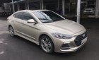 Hyundai Elantra Sport 1.6 Turbo 2018 - Bán Hyundai Elantra Sport 1.6Turbo màu vàng cát, số tự động, sản xuất 2018, biển tỉnh, đi 32000km