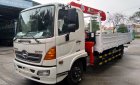 Hino FC 9JLTC 2019 - Cần bán xe tải cẩu Hino FC 9JLTC 2019, màu trắng