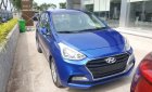 Hyundai Grand i10 1.2 AT 2019 - Bán Hyundai Grand i10 1.2 AT đời 2019, màu xanh lam, giá chỉ 415 triệu - Xe có sẵn giao ngay