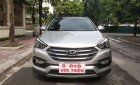 Hyundai Santa Fe 2.2 4WD 2017 - Cần bán xe Hyundai Santa Fe 2.2 4WD 2017, màu bạc chính chủ