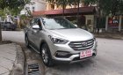 Hyundai Santa Fe 2.2 4WD 2017 - Cần bán xe Hyundai Santa Fe 2.2 4WD 2017, màu bạc chính chủ