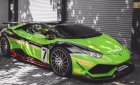 Lamborghini Huracan 2014 - Bán Lamborghini Huracan đời 2014, màu xanh lục nhập khẩu nguyên chiếc, giá tốt 12 tỷ 700 triệu đồng