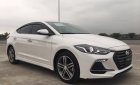 Hyundai Elantra Sport 1.6 Tubor 2018 - Bán xe Hyundai Elantra Sport 1.6 tubor 2018, màu trắng