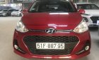 Hyundai Grand i10 2017 - Bán Hyundai Grand i10 HB 1.2AT màu đỏ đô, số tự động sản xuất 2017, biển Sài Gòn đi 19000km