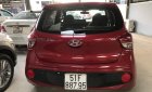 Hyundai Grand i10 2017 - Bán Hyundai Grand i10 HB 1.2AT màu đỏ đô, số tự động sản xuất 2017, biển Sài Gòn đi 19000km