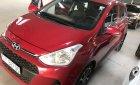 Hyundai Grand i10 2017 - Bán Hyundai Grand i10 HB 1.2AT màu đỏ đô, số tự động sản xuất 2017, biển Sài Gòn đi 19000km