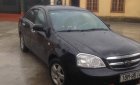 Daewoo Lacetti   2008 - Cần bán Daewoo Lacetti EX 1.6 MT năm sản xuất 2008, màu đen, số sàn 