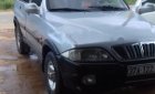 Ssangyong Musso 2002 - Bán Ssangyong Musso đời 2002, màu bạc