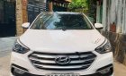 Hyundai Santa Fe 2.4L 4WD 2017 - Cần bán Hyundai Santa Fe 2.4 2017, màu trắng xe gia đình