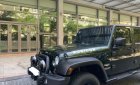 Jeep Wrangler Sahara Unlimited 2009 - Cần bán Jeep Wrangler Sahara Unlimited đời 2009, màu xanh lam, xe nhập