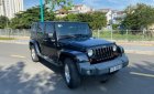 Jeep Wrangler   2009 - Bán Jeep Wrangler Sahara Unlimited năm 2009, màu đen, nhập khẩu  