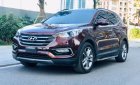 Hyundai Santa Fe 2018 - Cần bán lại xe Hyundai Santa Fe đời 2018, màu đỏ xe còn mới nguyên