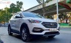 Hyundai Santa Fe   2018 - Cần bán lại xe Hyundai Santa Fe 2018, màu trắng xe còn mới nguyên