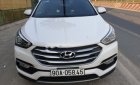 Hyundai Santa Fe   2017 - Cần bán Hyundai Santa Fe sản xuất 2017, màu trắng, giá 955tr xe còn mới lắm