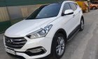 Hyundai Santa Fe   2017 - Cần bán Hyundai Santa Fe sản xuất 2017, màu trắng, giá 955tr xe còn mới lắm