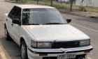 Nissan Bluebird 1.8   1990 - Cần bán Nissan Bluebird 1.8 đời 1990, màu trắng, xe nhập số sàn