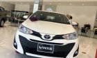 Toyota Vios 1.5G CVT 2020 - Bán Toyota Vios 1.5G CVT sản xuất năm 2020, màu trắng, giá tốt