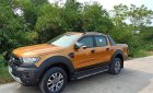 Ford Ranger   2018 - Bán Ford Ranger Wildtrak 2.0L 4x4 AT sản xuất 2018, màu vàng, nhập khẩu 