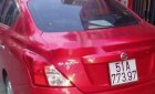 Nissan Sunny 2014 - Cần bán lại xe Nissan Sunny sản xuất 2014, màu đỏ, giá 350tr
