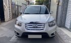 Hyundai Santa Fe   2010 - Bán Hyundai Santa Fe đời 2010, màu bạc, nhập khẩu  