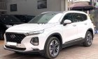 Hyundai Santa Fe   2019 - Cần bán xe Hyundai Santa Fe 2.4 Premium 2019, màu trắng như mới