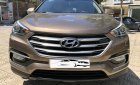 Hyundai Santa Fe 2.2 2018 - Cần bán gấp Hyundai Santa Fe 2.2 đời 2018, màu nâu