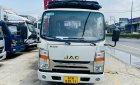 2021 - Xe tải JAC N350 thùng mui bạt dài 4m4, chỉ 120tr nhận xe ngay