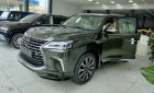 Lexus LX 570 2021 -  Lexus LX570 Super Sport S xuất Trung Đông màu xanh bộ đội, nội thất kem năm 2021