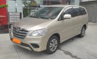 Toyota Innova E 2015 - Bán xe Toyota Innova 2.0E 2015 màu nâu vàng, xe đẹp đi kĩ chính hãng Toyota Sure