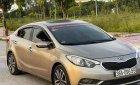 Kia K3   1.6 MT  2014 - Bán ô tô Kia K3 1.6 MT năm 2014, màu vàng cát, 350tr